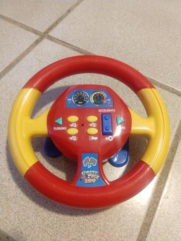 Volante vibratório com sons