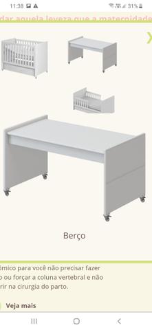 Berço 3 em 1 Divicar - Foto 3