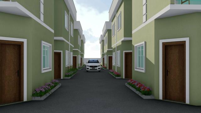 Casas Duplex Geminadas com garagem em Jardim Primavera - Foto 2