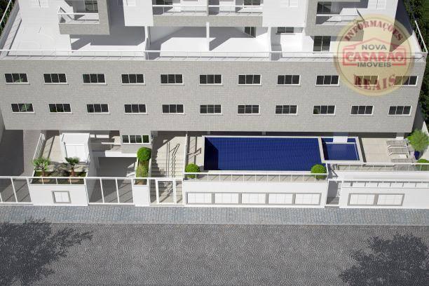 Apartamento com 2 dormitórios à venda, 72 m² por R$ 362.373 - Cidade Ocian - Praia Grande/ - Foto 5