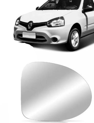 Lente Espelho Retrovisor Clio 2013 2014 2015 2016 Esquerdo