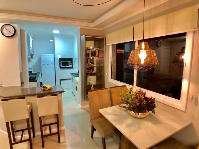 São 03 dormitórios mobiliado e decorado