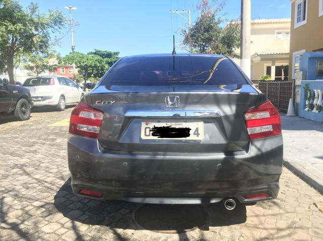 Honda city EX Aut. Banco de couro, Ar digital - Foto 3