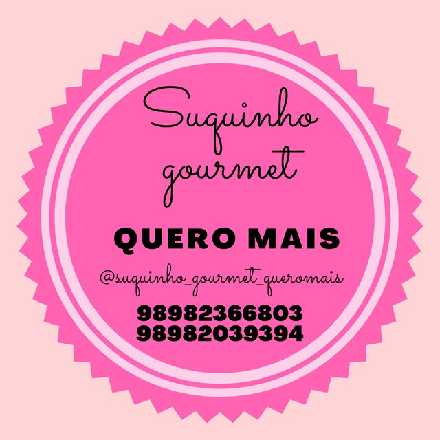 Suquinho gourmet quero mais