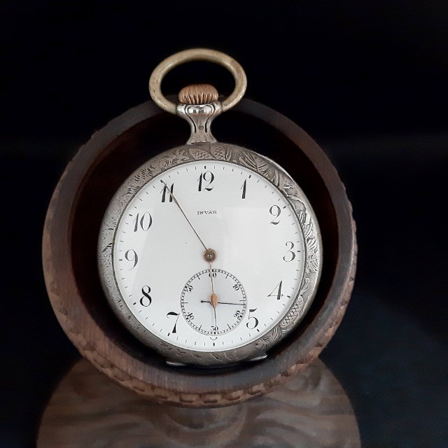 Relógio de Bolso Invar 