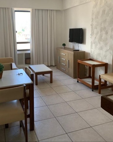 Flat Barra- Farol Barra Flat 1/4 Sala - Foto 11