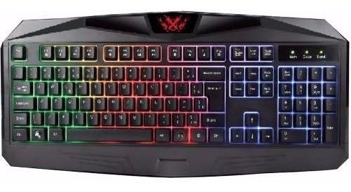 Teclado Gamer Led Multímidia Anti Ghosting Knup Kp-2036 - Foto 2