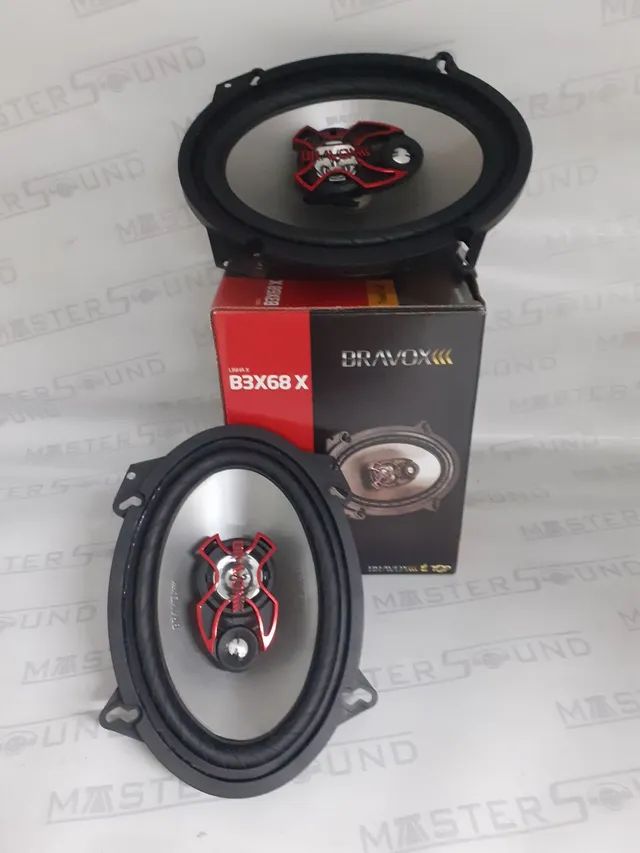 Alto falante. Bravox. Triaxial. 6X8". Garantia. Novo. Instalado.  - Foto 2