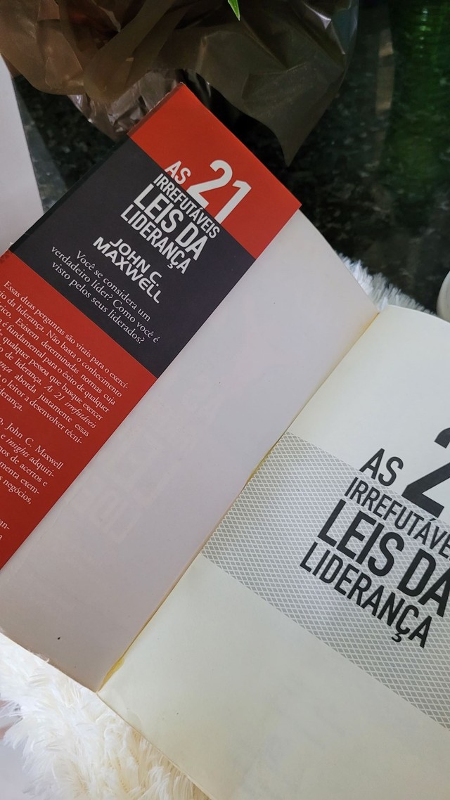 Livro as 21 Irrefutáveis Leis da Liderança 