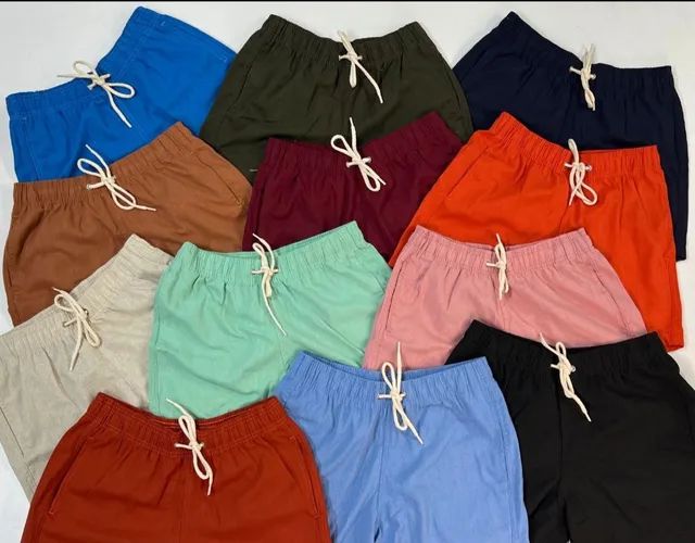 Shorts Linho Adulto  - Foto 2