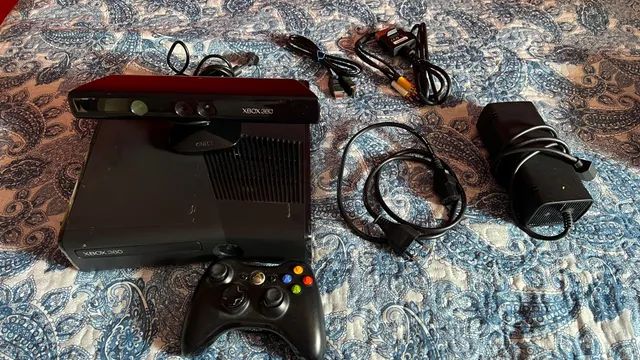 Xbox 360 Super Slim Vídeo Game Completo Com Nota Fiscal E Garantia