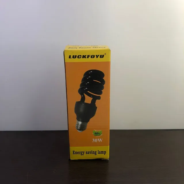 Promoção de lâmpada negra
