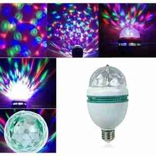 Bola Maluca Mini Globo Jogo De Luz Led Rgb Festa Possui Controle