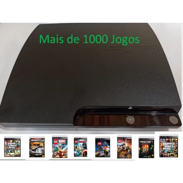 Playstation 3 !!1000 Jogos!!