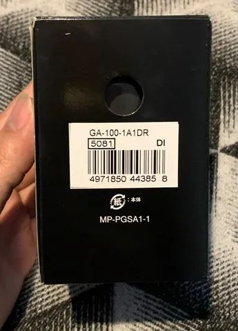 Relógio Casio G-shock Ga-100 Masculino Preto Original - Foto 4