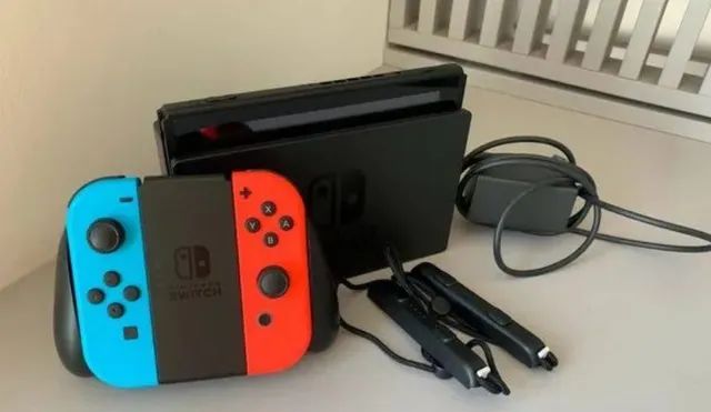 Nintendo switch v2 desbloq. - Videogames - Vila Zilda Natel