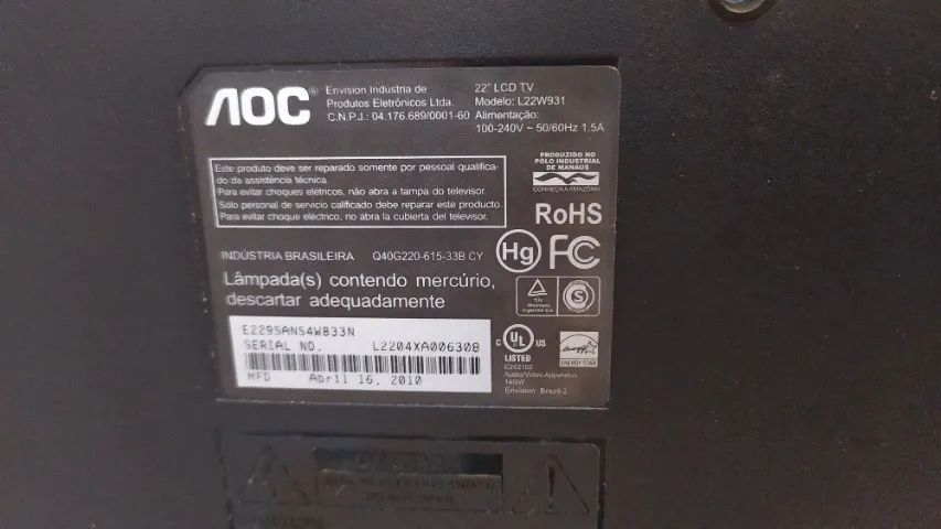 MONITOR/TV AOC 22" - Foto 6