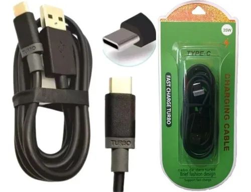 Cabo Carregador USB 25w - V8 ou Tipo C Fast charge - 1m - Foto 3