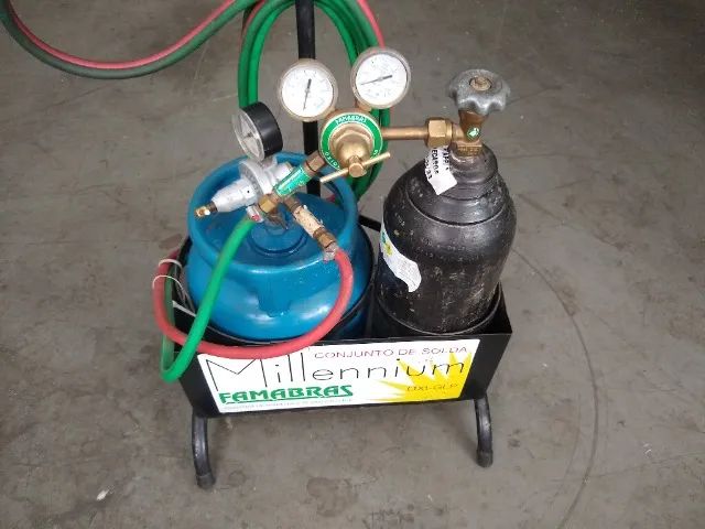  Conjunto de solda Oxi-Glp (Famabras) - Foto 4