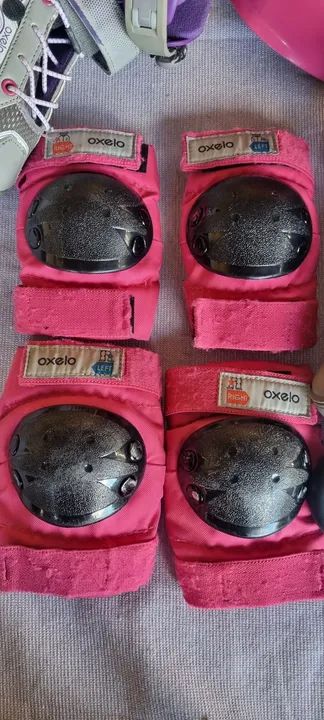PATINS COM ASSESSÓRIOS OXELO ORIGINAL  - Foto 3