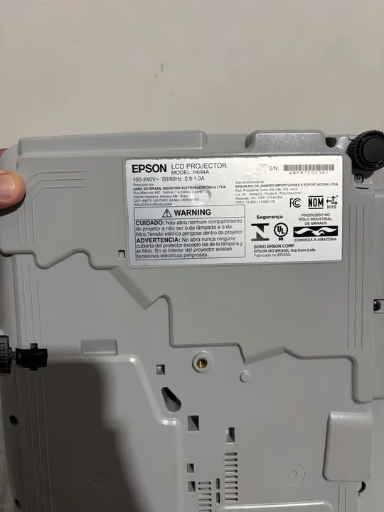 Projetor Epson PowerLite S27  - Foto 3