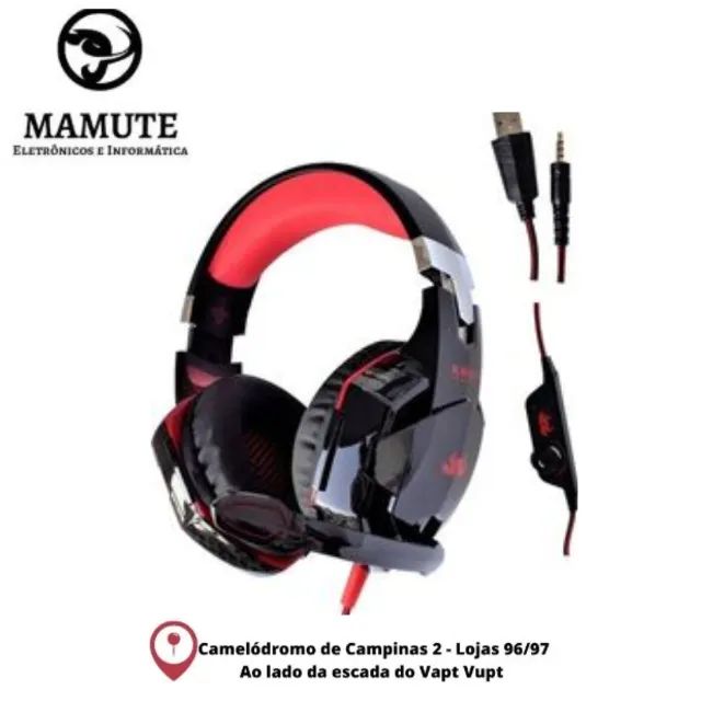 Fone De Ouvido Headset Gamer Kp-455a knup Ps4 Pc Xbox