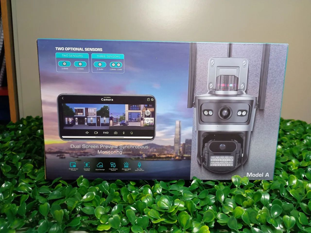 Câmera de Segurança Wi-Fi 2 em 1 - Segurança Total para sua Casa! - Foto 3
