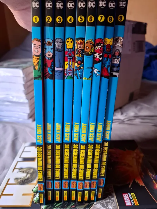 LUDC o quarto mundo por Jack kirby do vol 1 ao 9