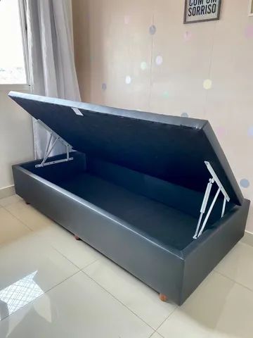Box baú solteiro várias cores 