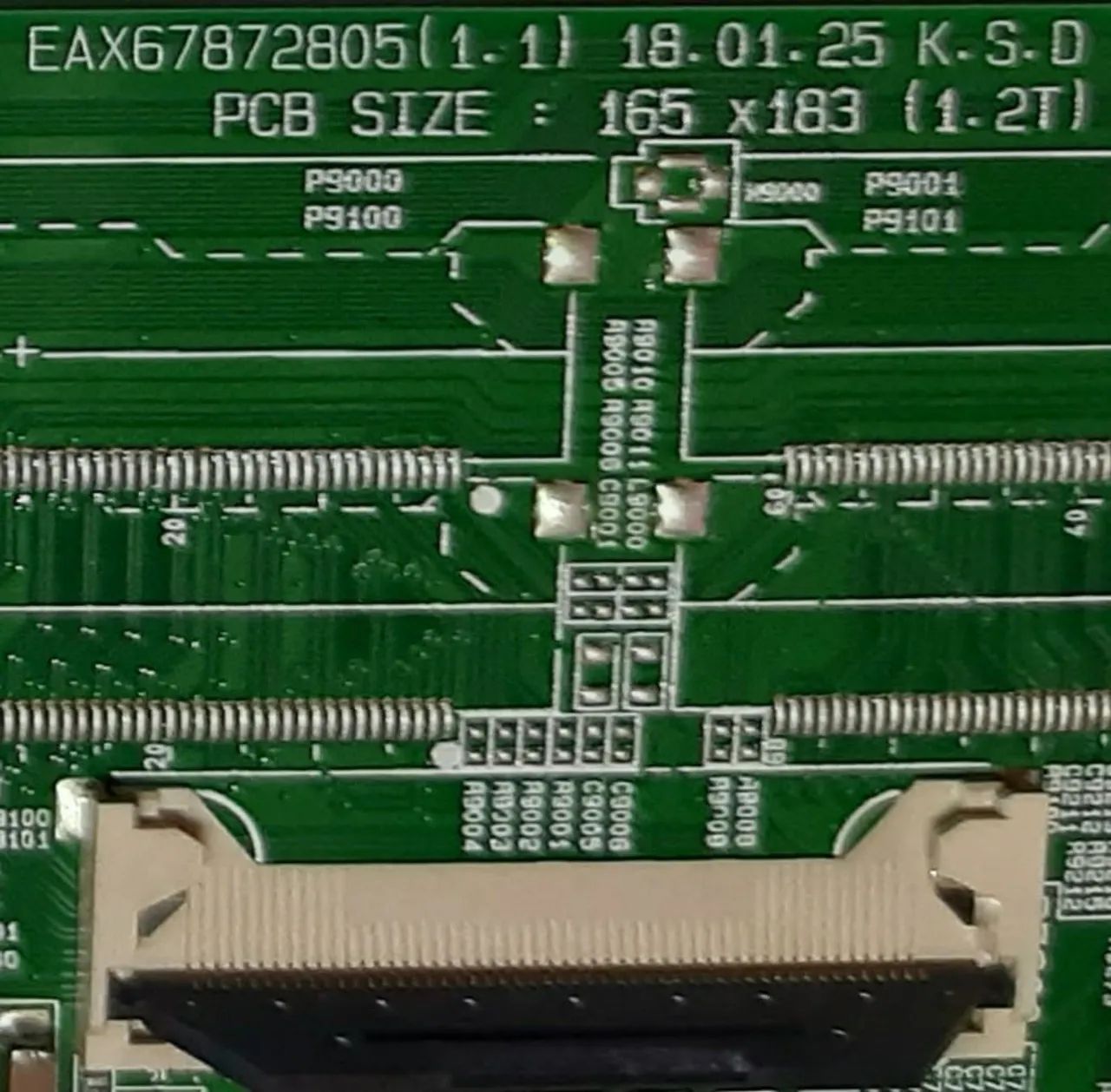 Placa principal  da tv LG  50Uk6520PSA  - Foto 2
