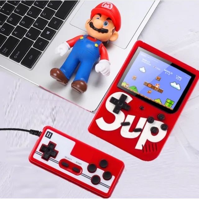 Mini game retrô com 400 jogos e joystick pode ligar na Tv  - Foto 2