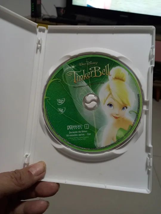 DVD Tinker Bell - Uma Aventura no Mundo das Fadas - Foto 3