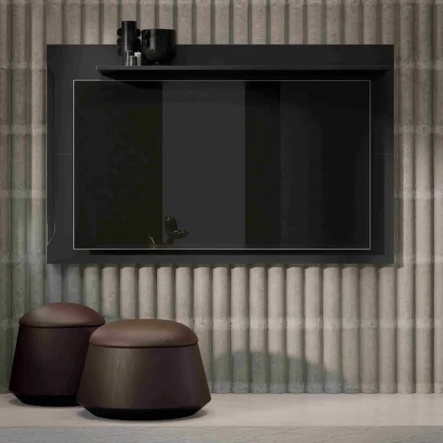 Promoção! Painel Flow Até 55 Polegadas Preto Frete Grátis 