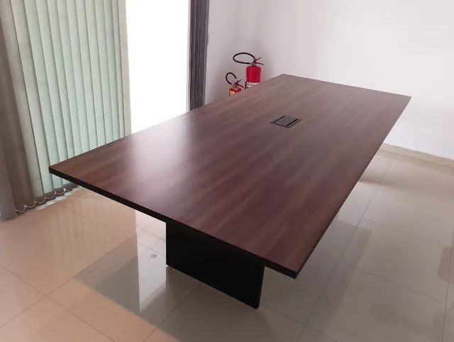 MOVEIS DE ESCRITÓRIO MESA DE REUNIÃO 2,70X1,20 NOVA****LEIA A DESCRIÇÃO**** - Foto 3