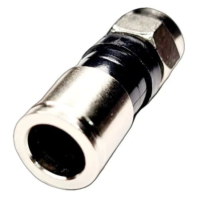 Conector Coaxial Rg6 Compressão F - Foto 3