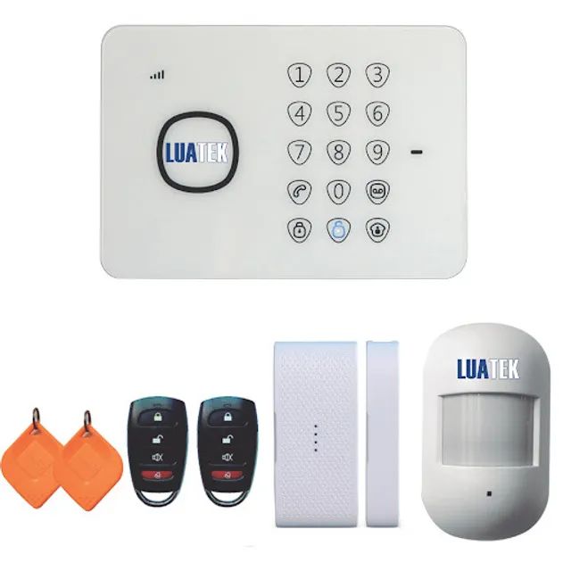 Sistema De Alarme De Segurança Sms Bateria Luatek Lka-2110 - Foto 3