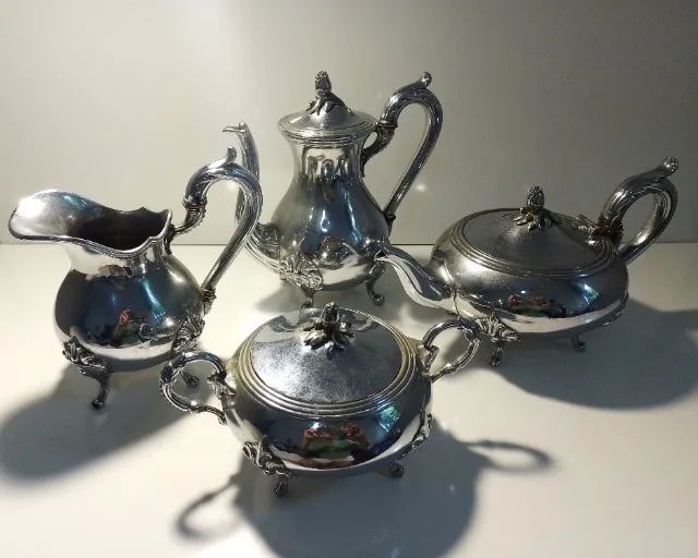 Conjunto para chá e café Chistofle - 4 peças  