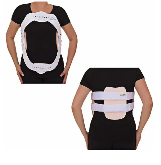 Colete Imobilizador Ortopédico, cor branca, tamanho M - Foto 2