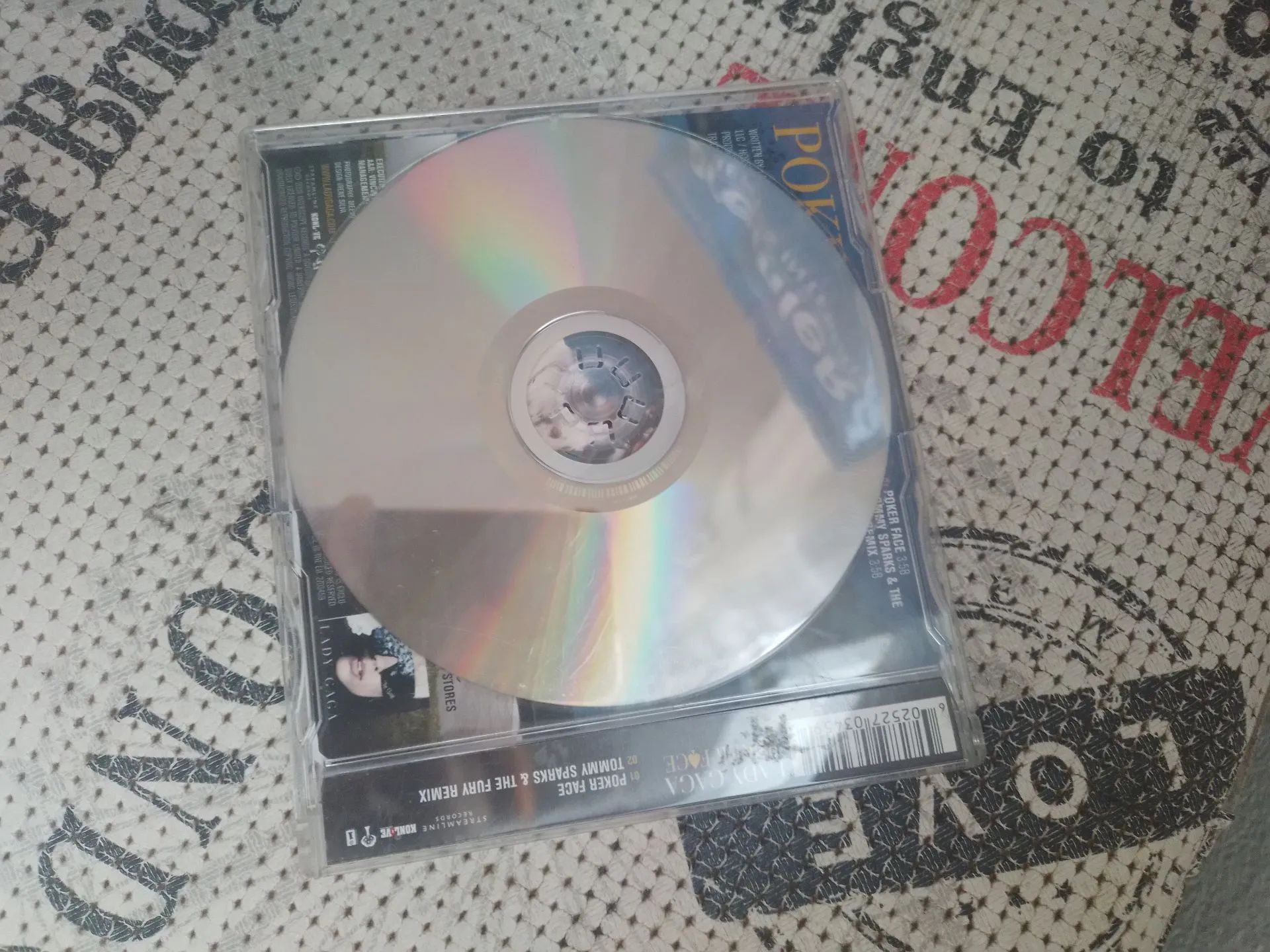 CD Single Lady Gaga Poker Face importado - Foto 5