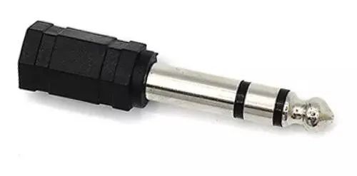 Plug Adaptador P2 Fêmea P10 Macho estéreo - Foto 5