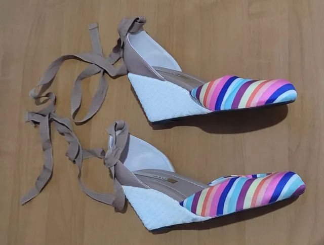 Sapato boneca Anabela   Tam 35 - Foto 2