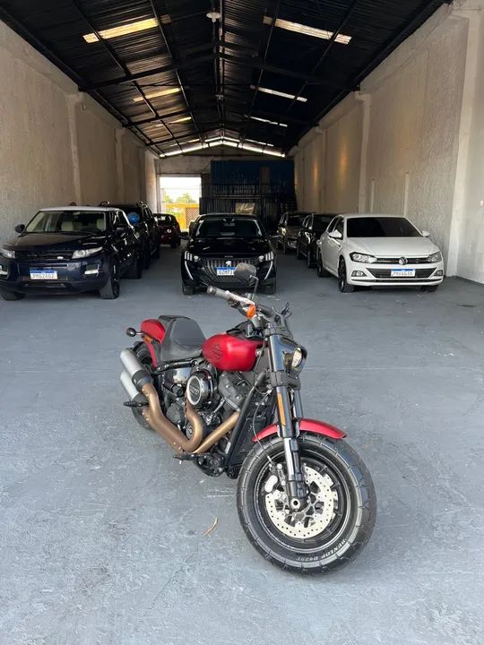 Harley-Davidson 11mil km 2019 Fat Bob 107 FXFB Ipva pago - Foto 2