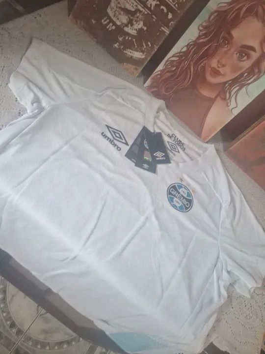 Camisa Feminina Grêmio, Tamanho GG! - Foto 3