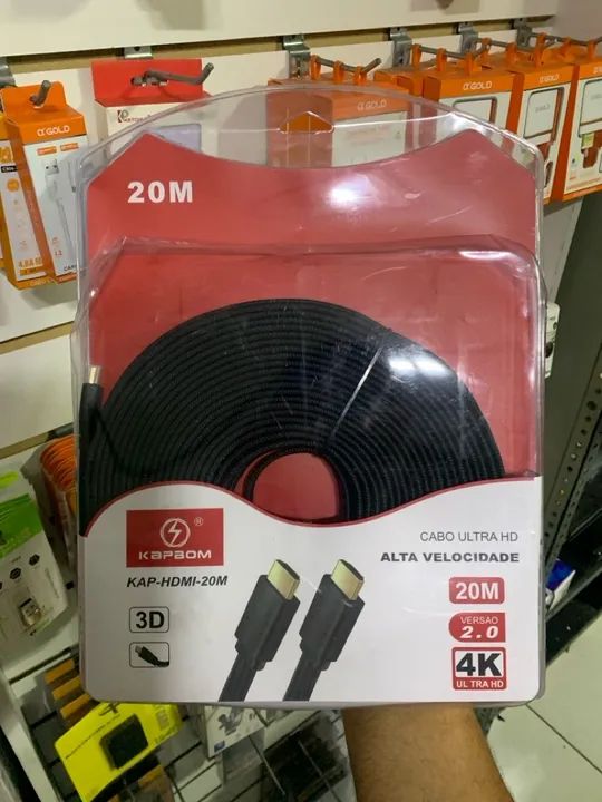 Cabo HDMI 2M,5M,10M,15M,20M e 30M - Foto 3