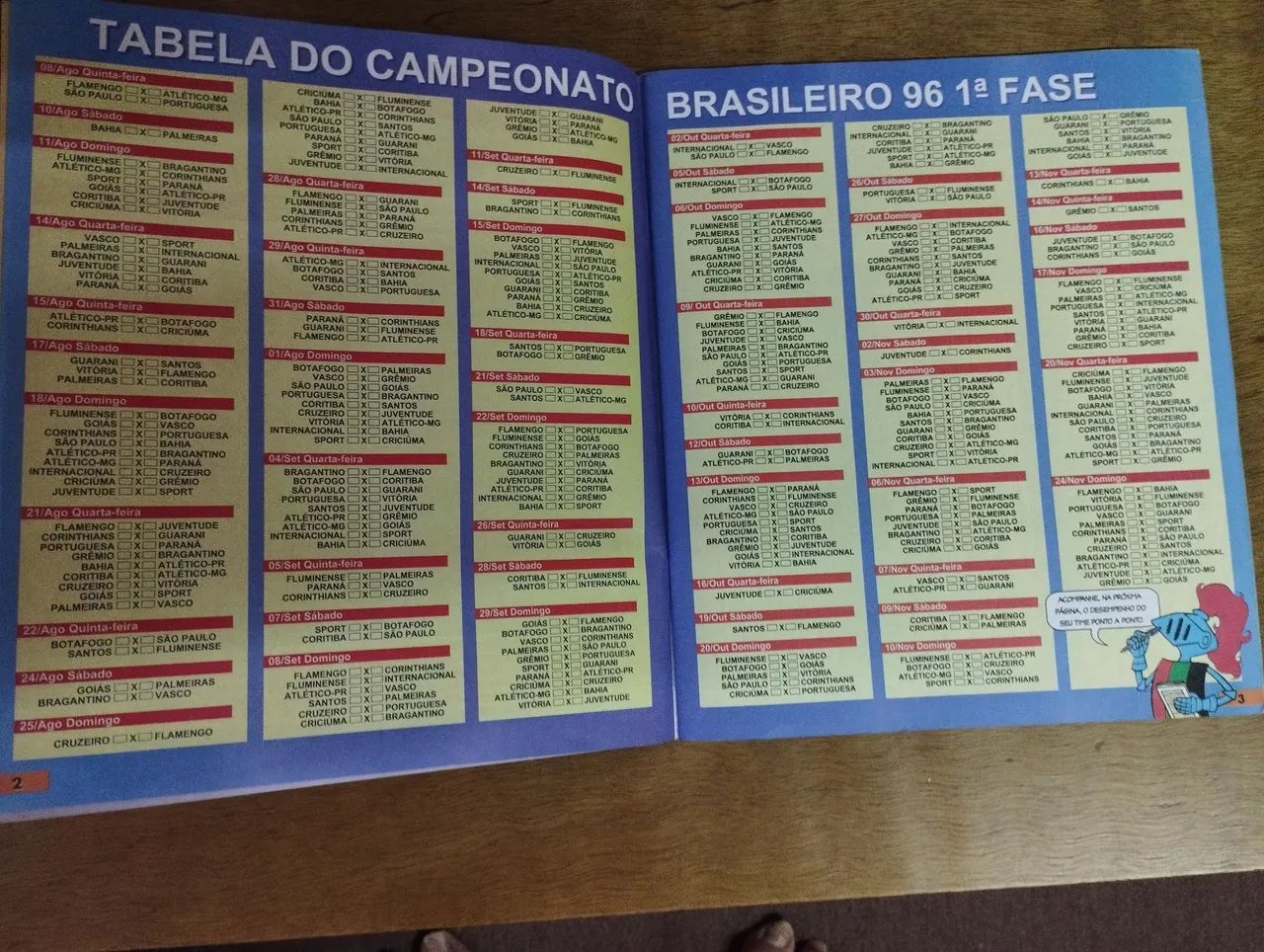 Álbum Campeonato Brasileiro de 1996 - Foto 2
