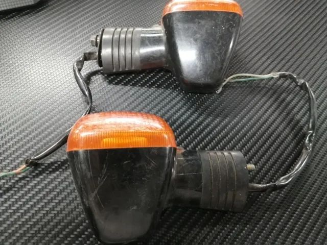 1 par de setas piscas original honda completo cbx 750 f 