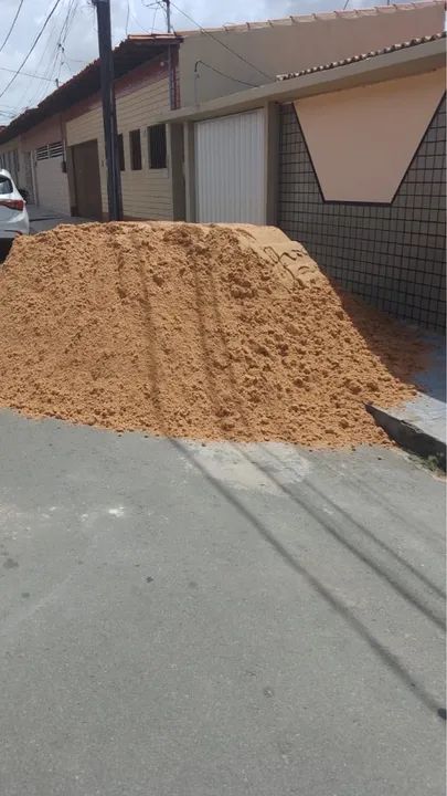 Carrada de areia média 6M 