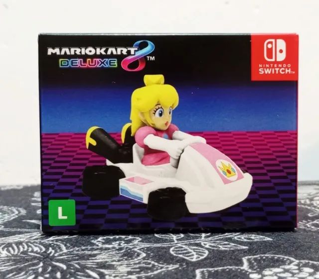princesa peach mario kart 8