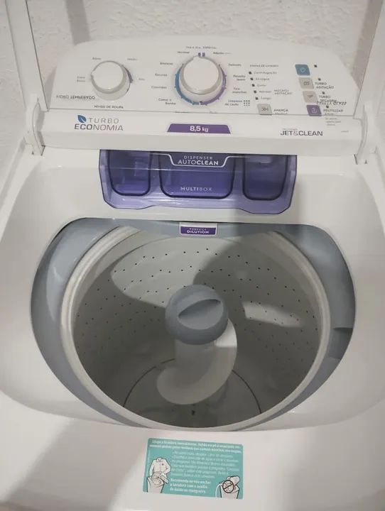 MÁQUINA DE LAVAR ELETROLUX MODELO NOVO DOU GARANTIA DE 3 MESES  - Foto 5