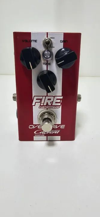 Pedal Fire Overdrive Cabrera (aceito trocas)